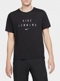 Футболка спортивная NIKE Dri-FIT Miler Run Division модель DA0444-010 Фото