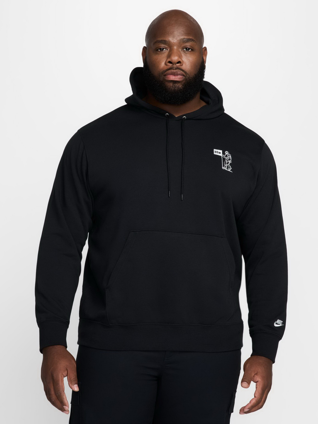 Худі NIKE Club French Terry PO HDY модель HQ8594-010 Фото