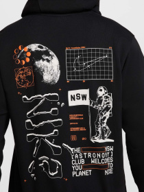 Худі NIKE Club French Terry PO HDY модель HQ8594-010 Фото