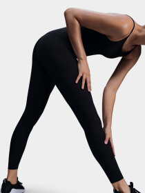 Леггинсы спортивные NIKE Zenvy Gentle-Support High-Waisted 7/8 модель DQ6015-010 Фото