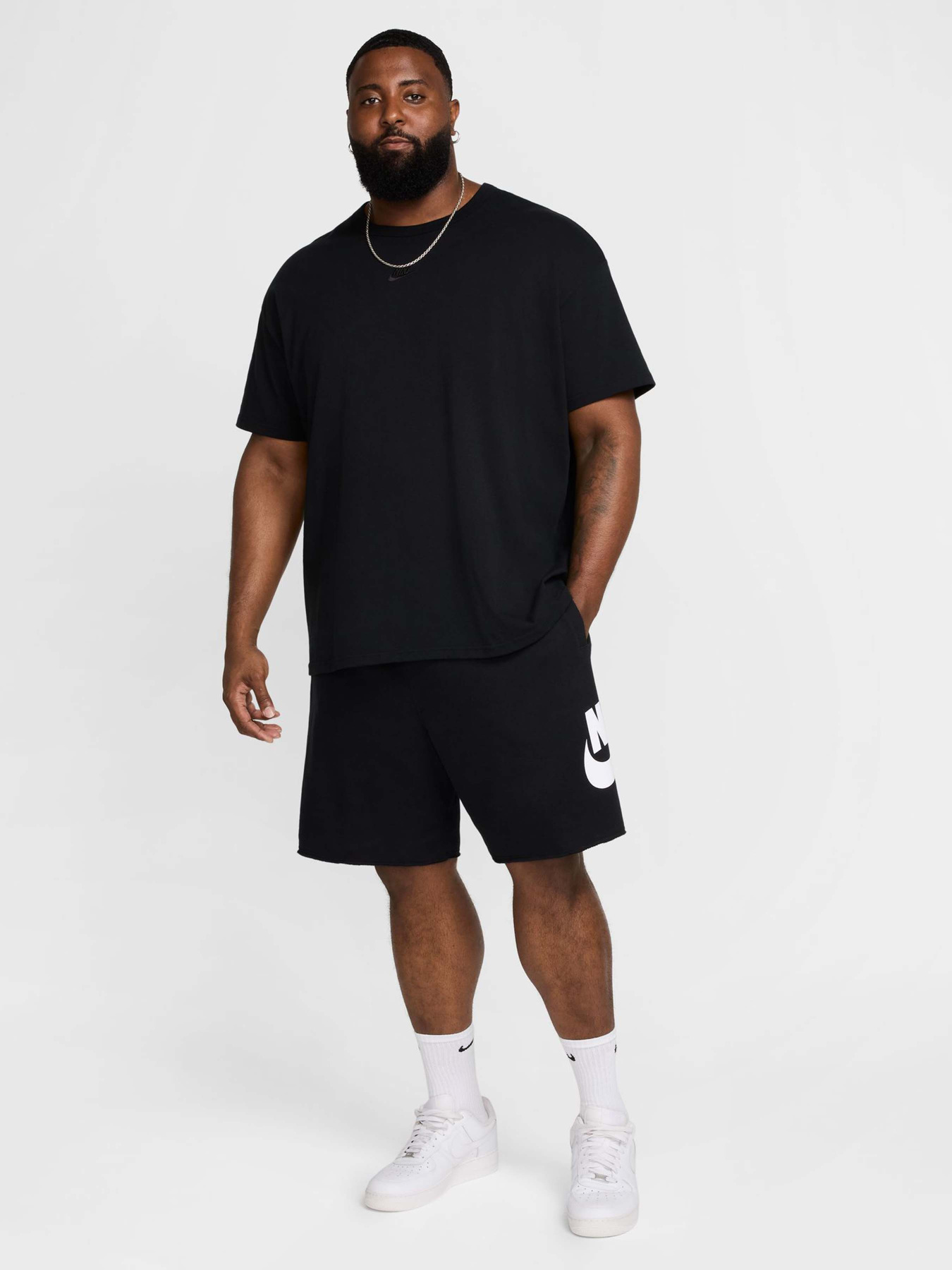 Повсякденні шорти NIKE CLUB ALUMNI FT модель FQ4950-010 Фото