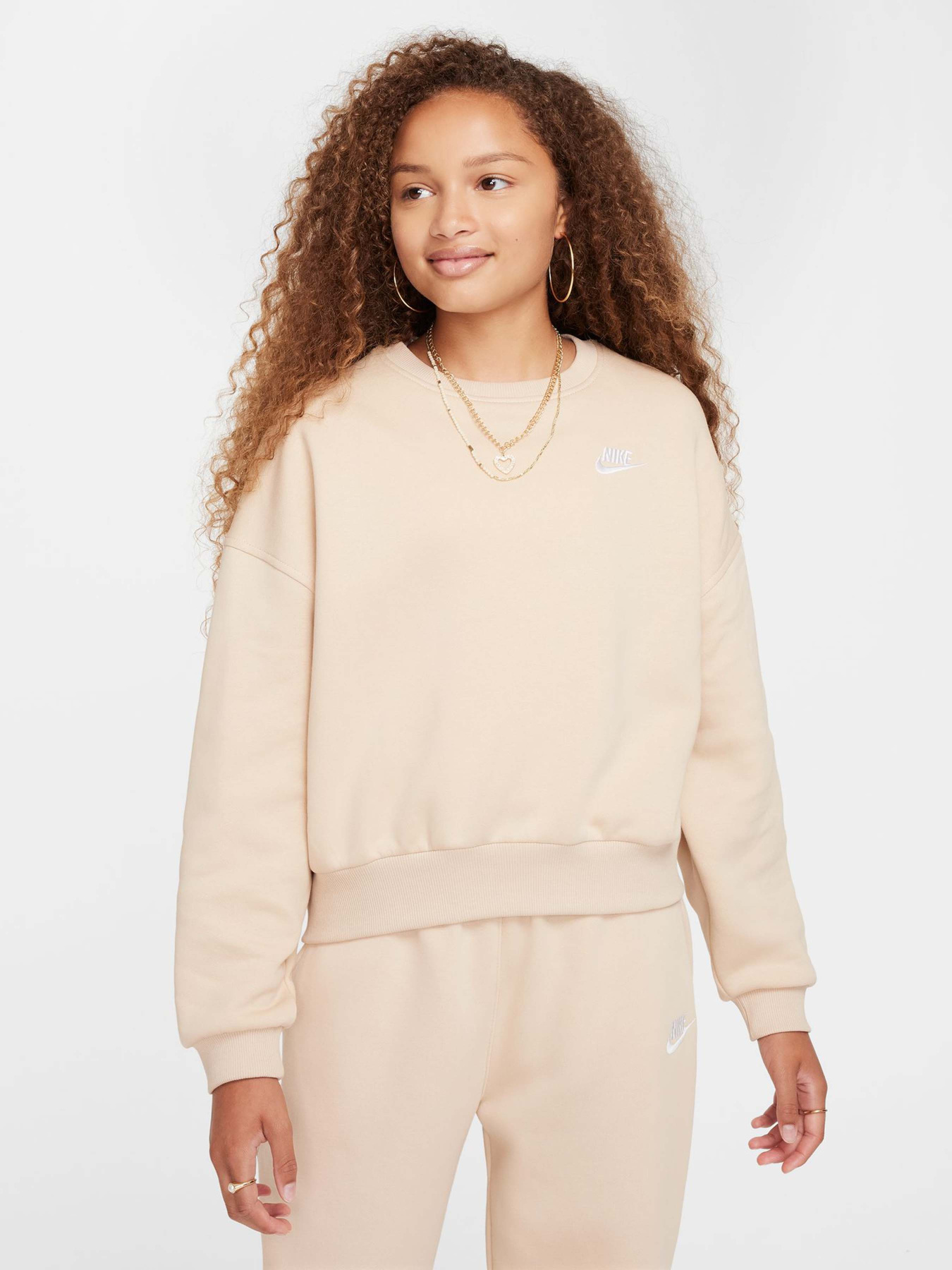 Свитшот NIKE Sportswear Club Fleece модель FZ9244-126 Фото