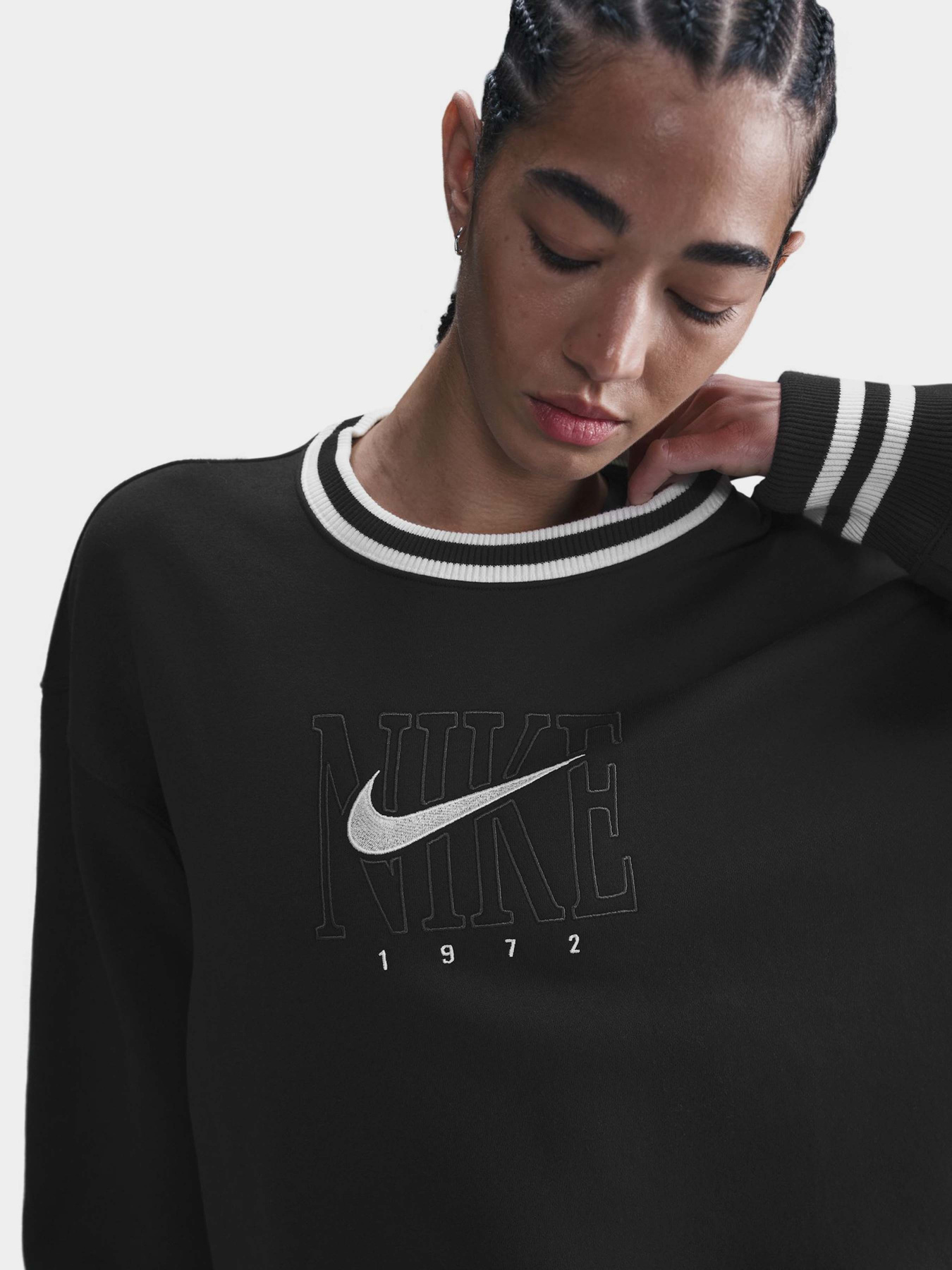 Світшот NIKE Sportswear Phoenix Fleece модель HJ0949-010 Фото