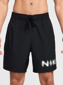 Повсякденні шорти NIKE DRI-FIT FORM 7" UNLINED SWOOSH модель HJ3105-010 Фото