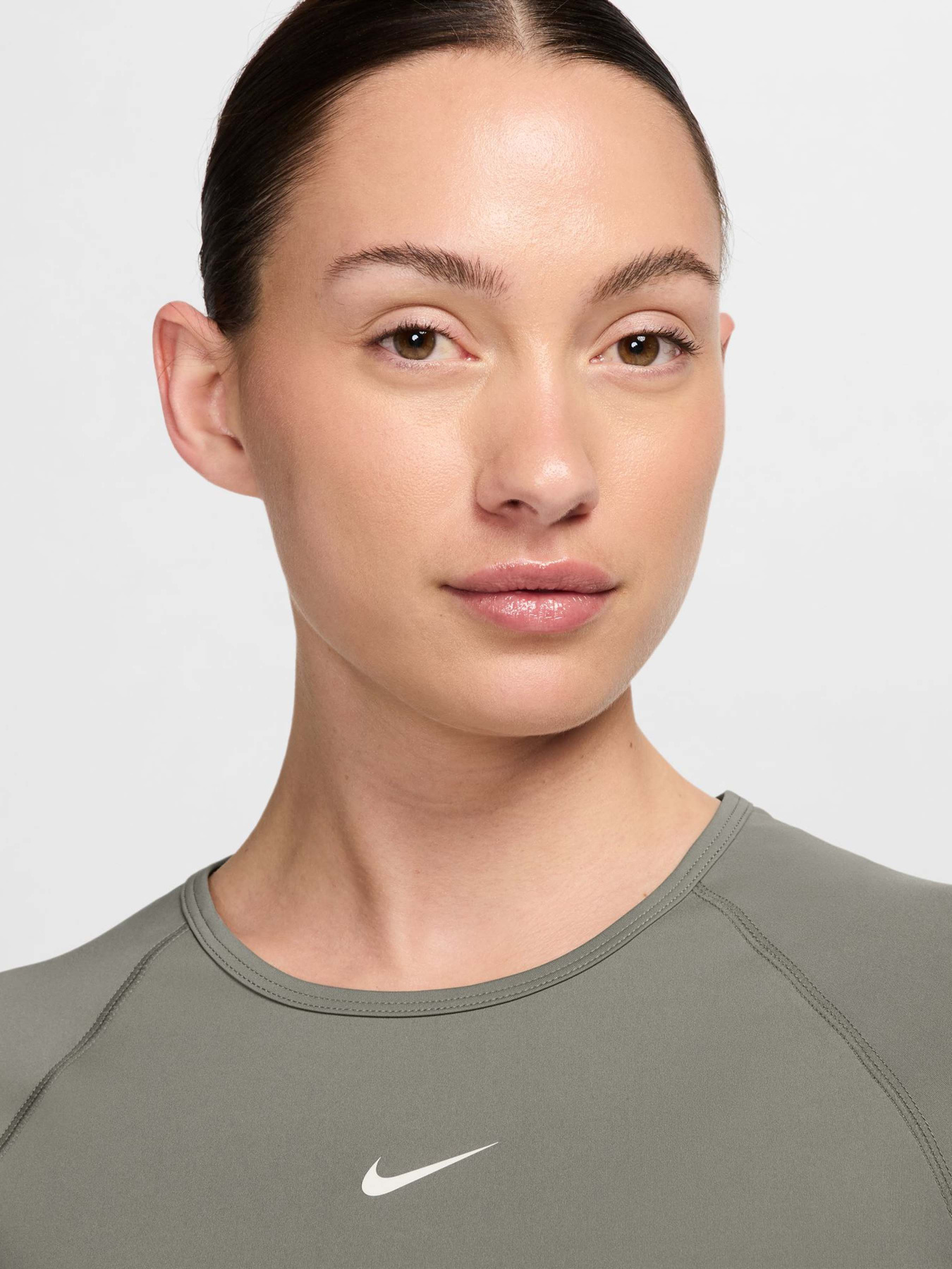 Топ спортивный NIKE Pro Dri-FIT Crop модель HM6369-320 Фото