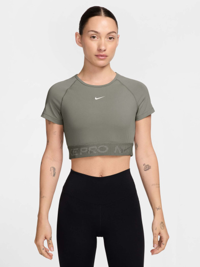 Топ спортивний NIKE Pro Dri-FIT Crop модель HM6369-320 - фото