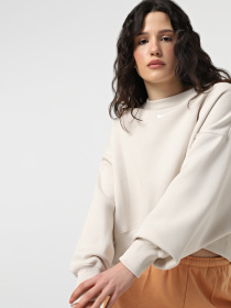 Свитшот NIKE Sportswear Style Fleece Oversized Crew модель DQ5761-104 Фото