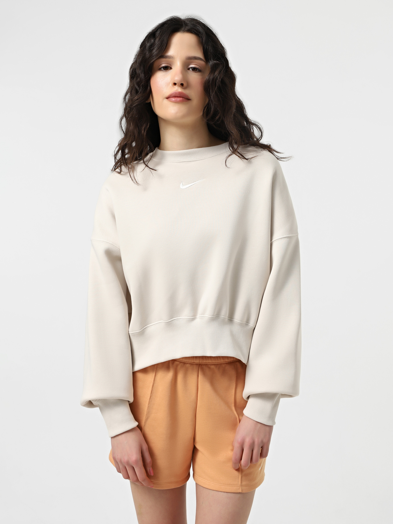 Світшот NIKE SPORTSWEAR STYLE FLEECE OVERSI модель DQ5761-104 Фото