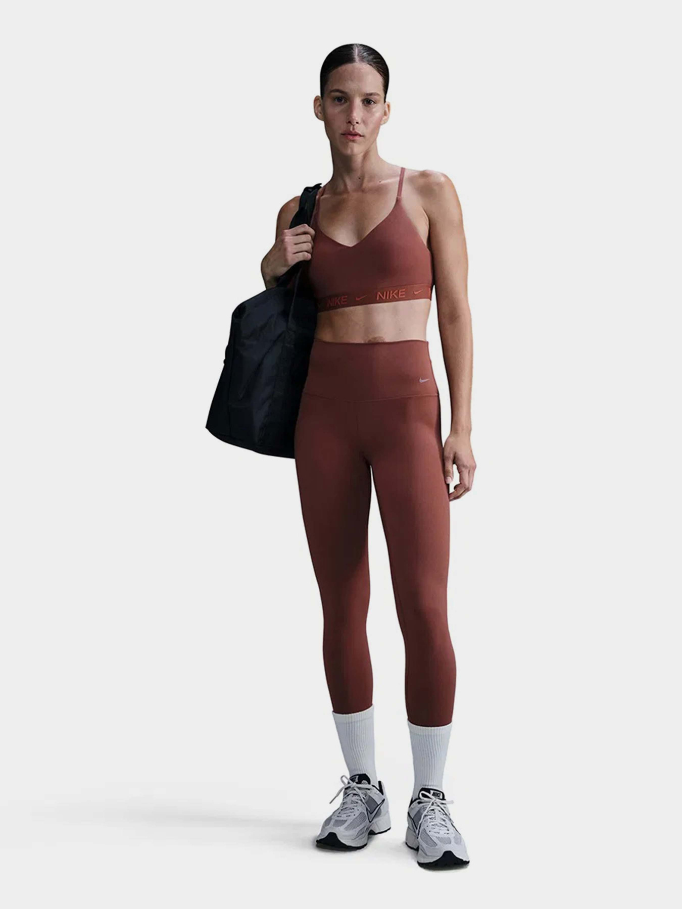 Спортивні леггінси NIKE ZENVY модель DQ6015-218 Фото