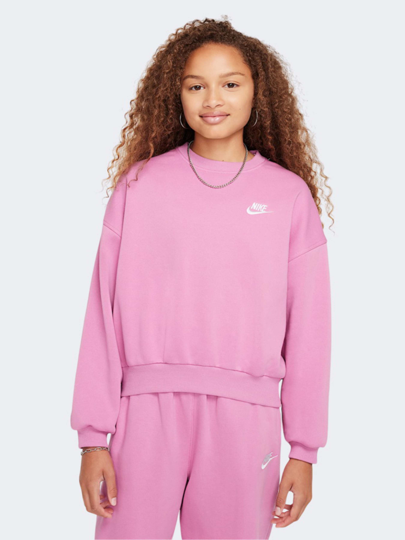 Світшот NIKE CLUB FLEECE модель FZ9244-646 Фото