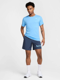 Шорти спортивні NIKE Dri-FIT Form 7" Unlined Swoosh модель HJ3105-437 Фото