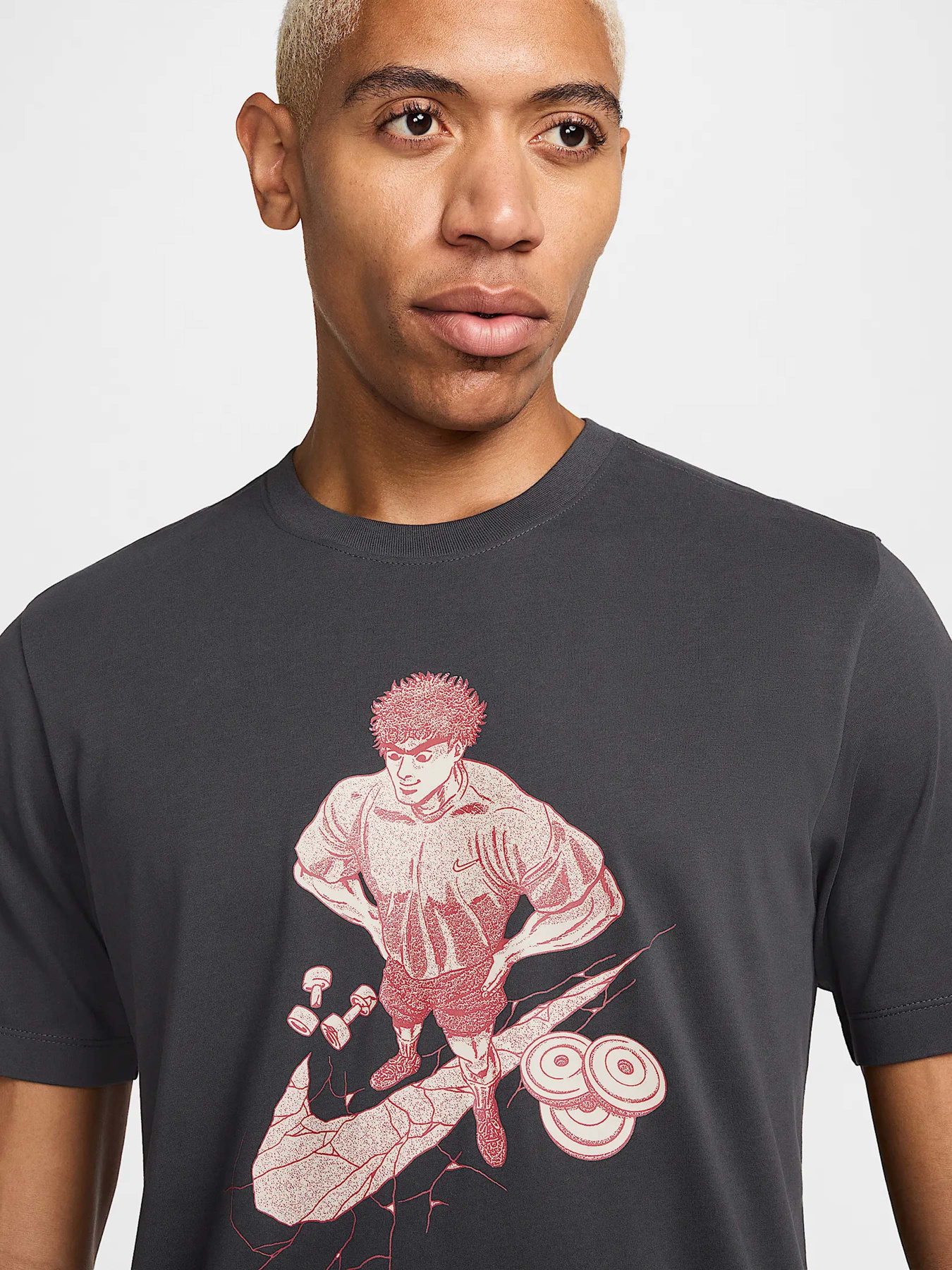 Футболка NIKE Dri-Fit Fitness модель HJ3611-070 Фото