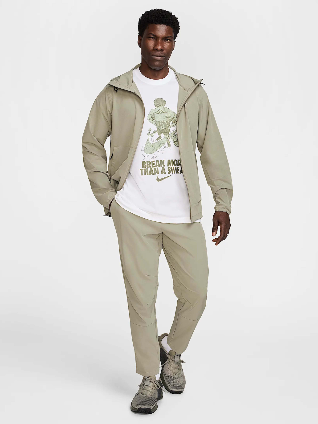 Футболка NIKE Dri-Fit Fitness модель HJ3611-100 Фото