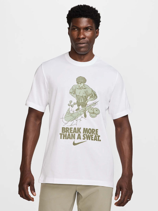 Футболка NIKE DRI-FIT FITNESS модель HJ3611-100 Фото