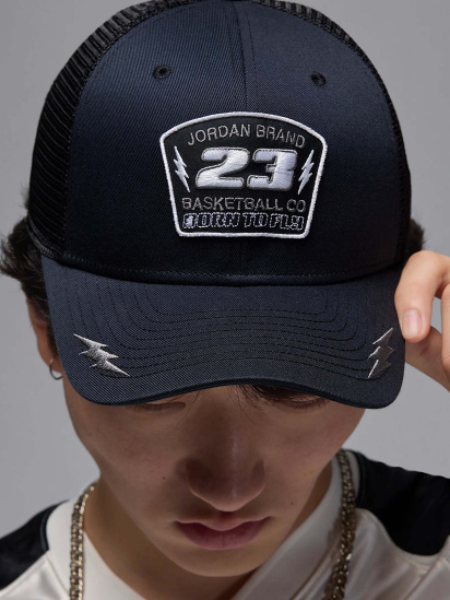 Кепка NIKE Jordan Rise Structured Trucker модель HJ2428-010 — фото 4 - INTERTOP