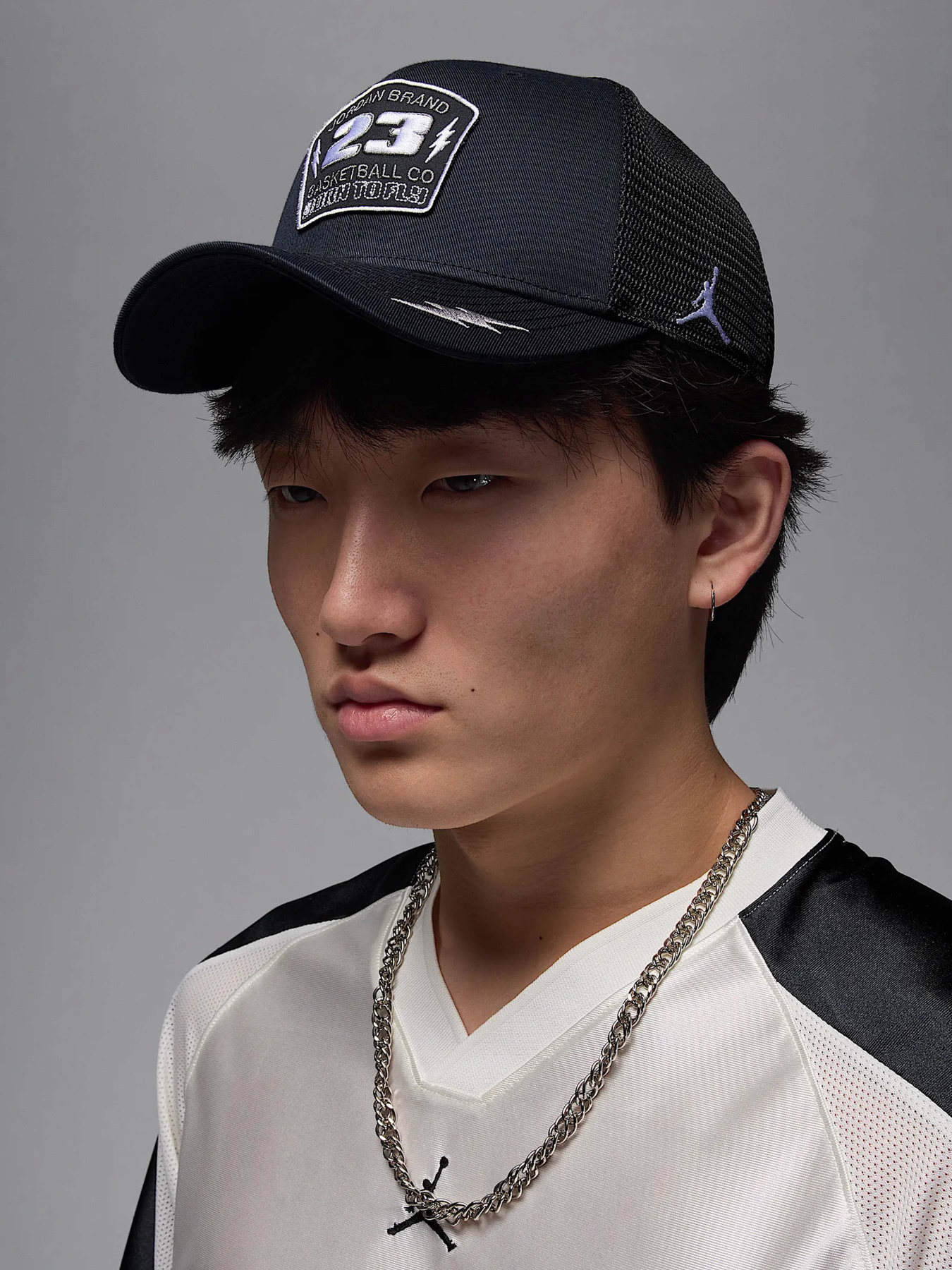 Кепка NIKE JORDAN RISE STRUCTURED TRUCKER модель HJ2428-010 Фото