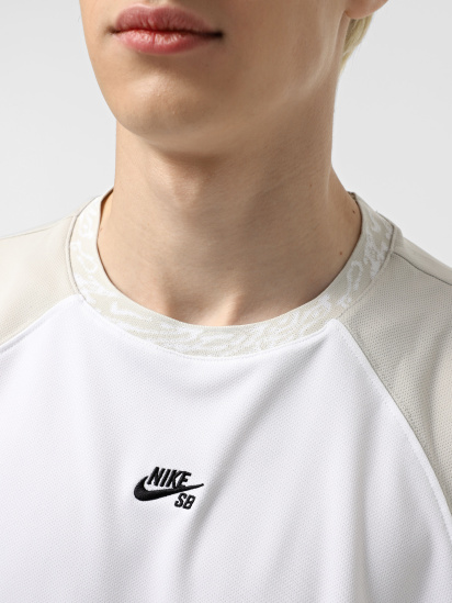 Футболка NIKE SB Dri-FIT Knit Skate модель HJ2956-100 — фото 4 - INTERTOP
