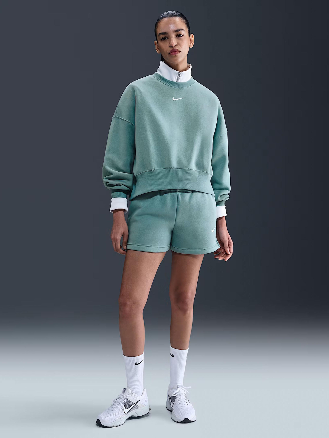 Світшот NIKE SPORTSWEAR PHOENIX FLEECE модель DQ5761-017 Фото