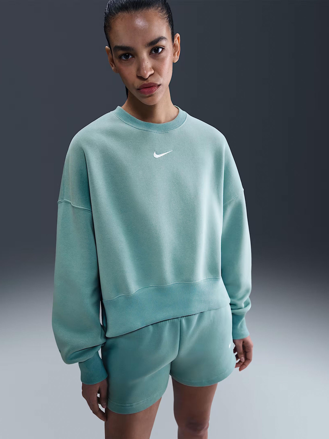 Світшот NIKE SPORTSWEAR PHOENIX FLEECE модель DQ5761-017 Фото