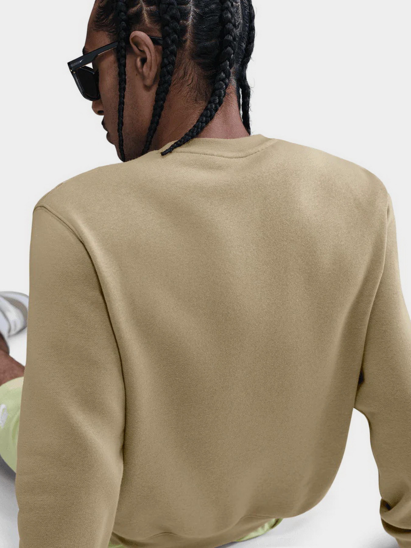 Свитшот NIKE CLUB MEN'S FLEECE CREW модель FN3886-297 Свитшот NIKE CLUB MEN'S FLEECE CREW модель FN3886-297 Фото