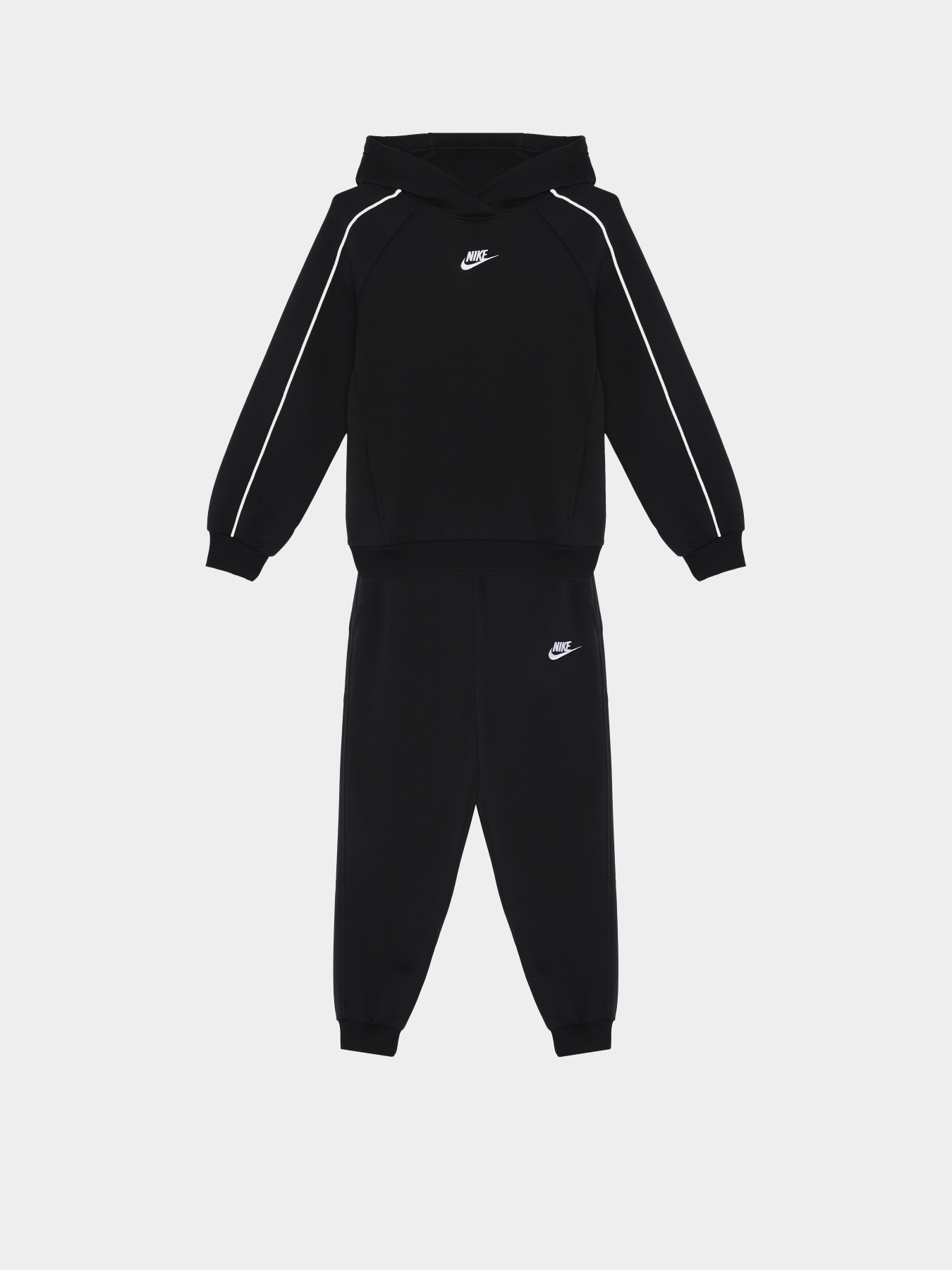 Повседневный костюм NIKE 2-PIECE FULL-ZIP CLUB SET модель HQ9318-010 Повседневный костюм NIKE 2-PIECE FULL-ZIP CLUB SET модель HQ9318-010 Фото