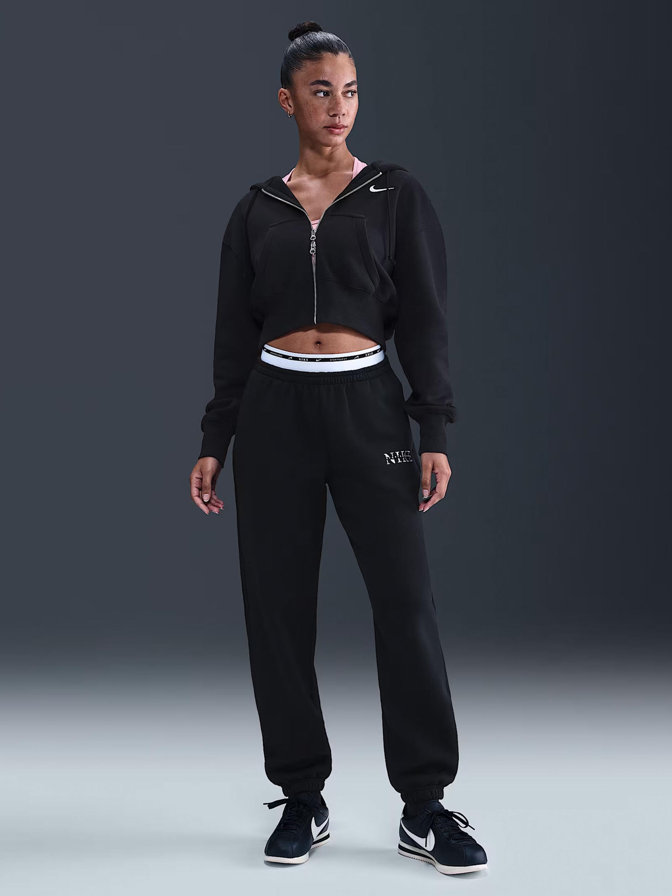 Кофта NIKE SPORTSWEAR PHOENIX FLEECE модель HV2426-010 Фото