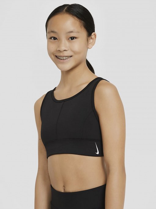 Топ спортивный NIKE Swoosh Luxe модель CZ4150-010 Фото