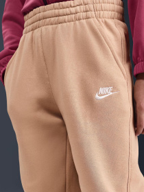 Спортивні штани NIKE K NSW CLUB FLC JGGR LBR модель FD3008-200 Фото