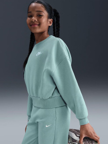 Свитшот NIKE G NSW CLUB FLC BXY CRW LBR модель FZ9244-017 Фото