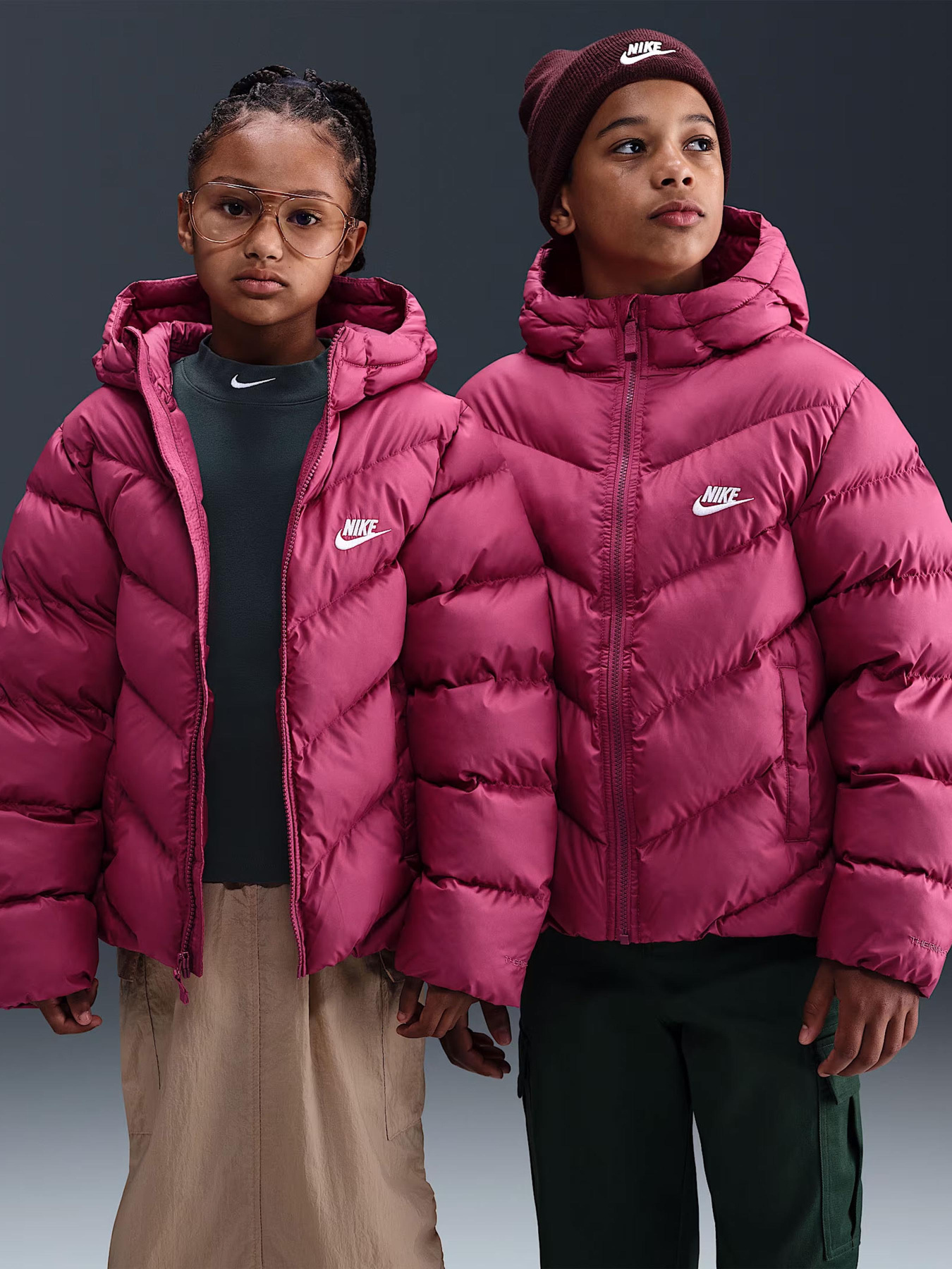 Зимова куртка NIKE K NSW TF ADP PUFFER модель HQ4976-634 Фото