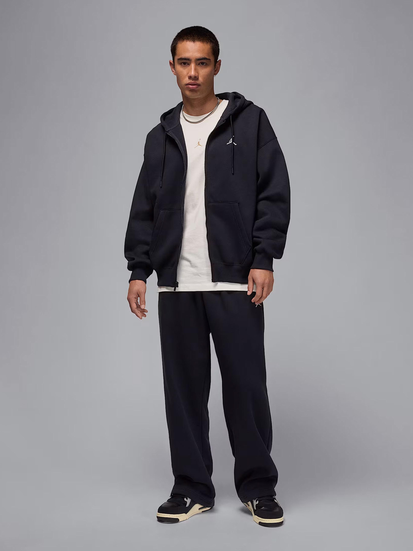 Кофта NIKE M J BRK OVS FZ HD модель IB7231-010 Фото