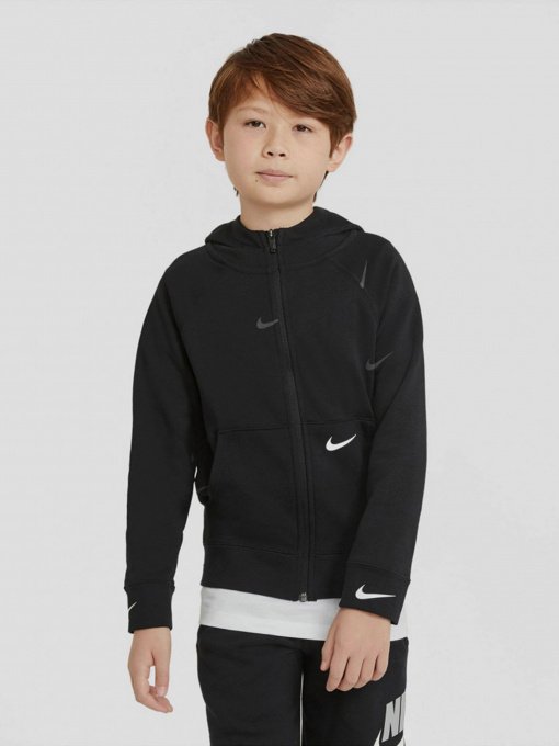 Спортивна кофта NIKE  Sportswear Swoosh модель DA0768-010 Фото