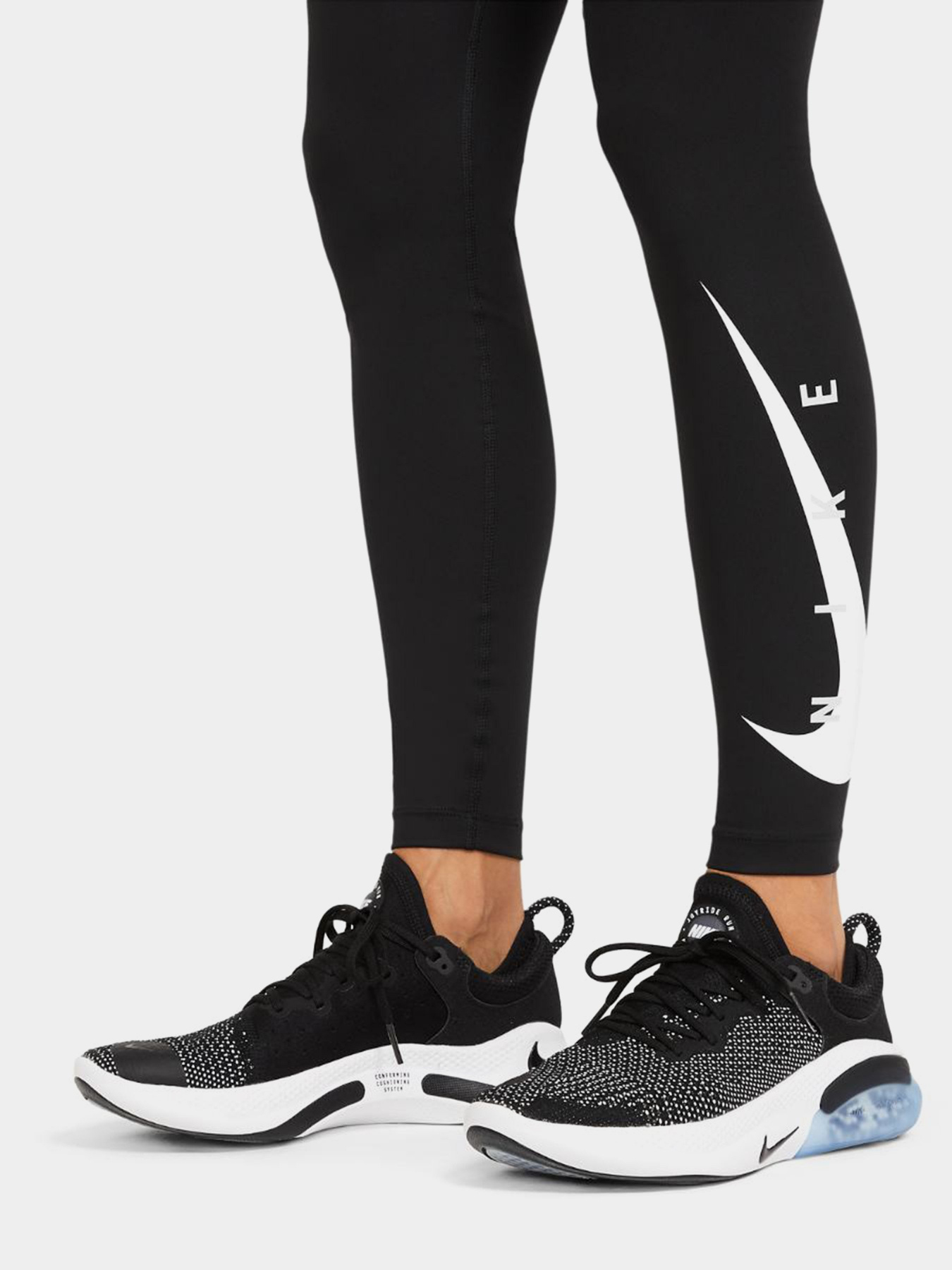 Леггинсы NIKE Swoosh Run Leggings модель DA1145-010 Фото