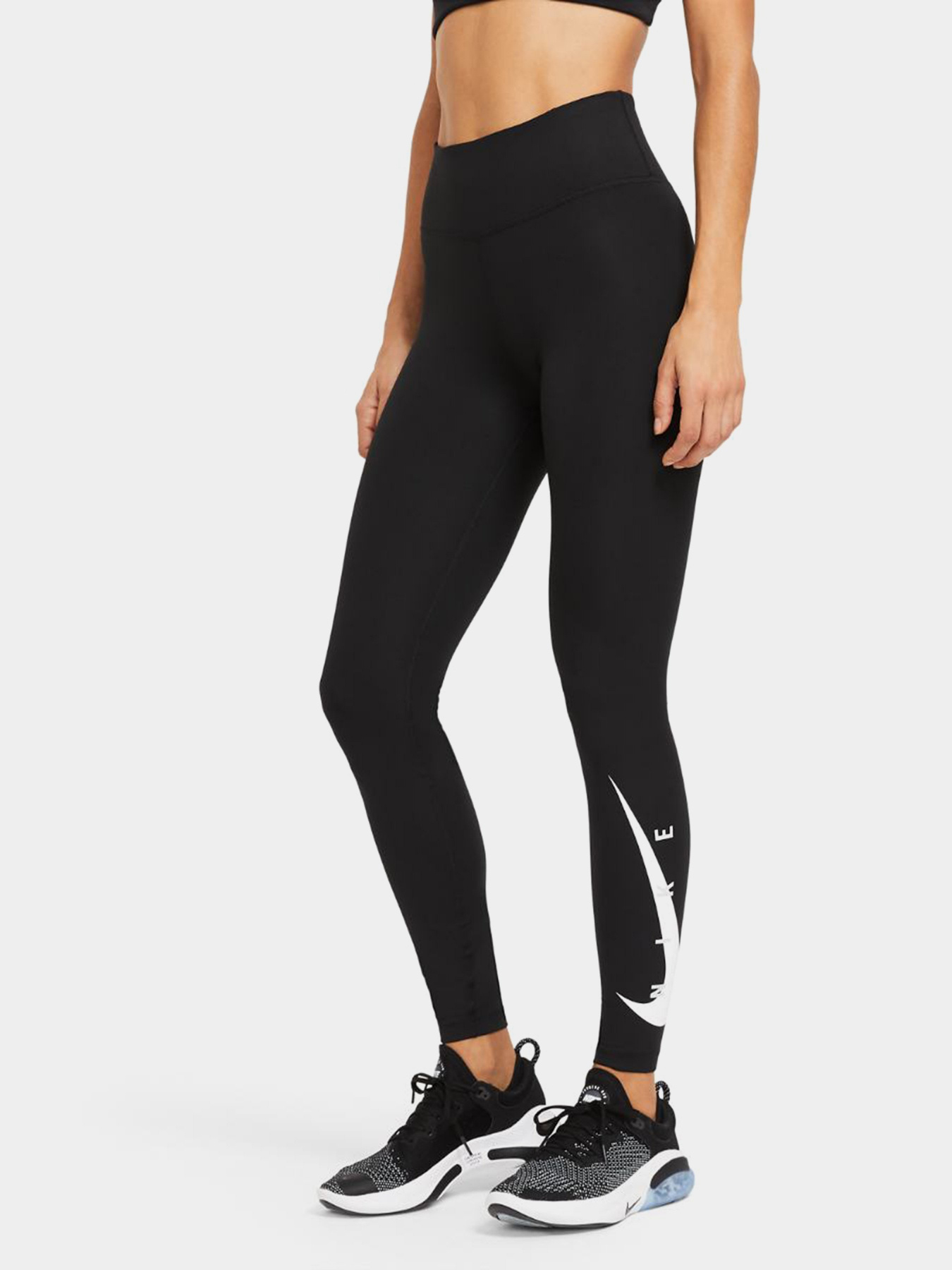 Леггинсы NIKE Swoosh Run Leggings модель DA1145-010 Фото