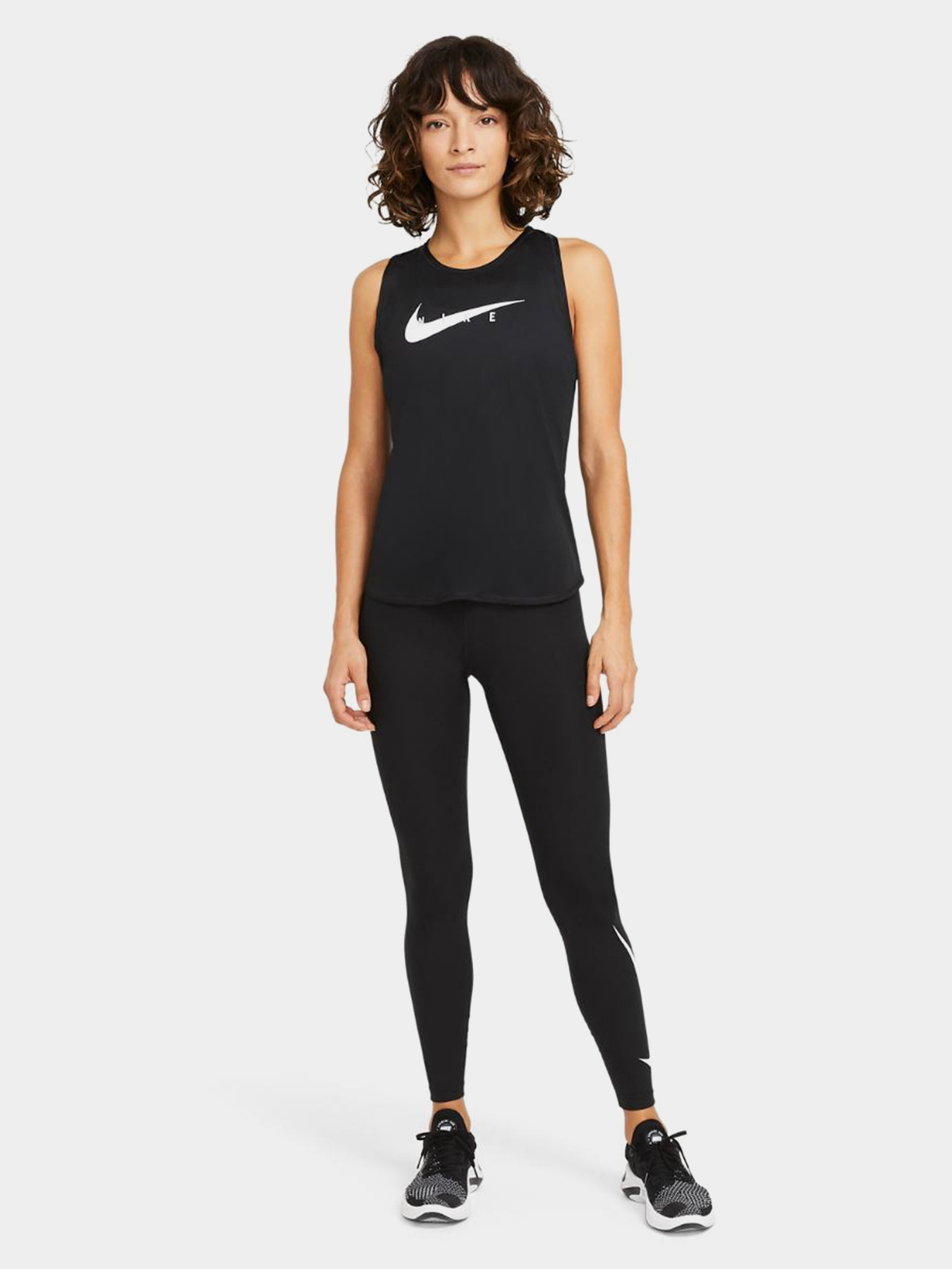 Легінси NIKE Swoosh Run Leggings модель DA1145-010 Фото