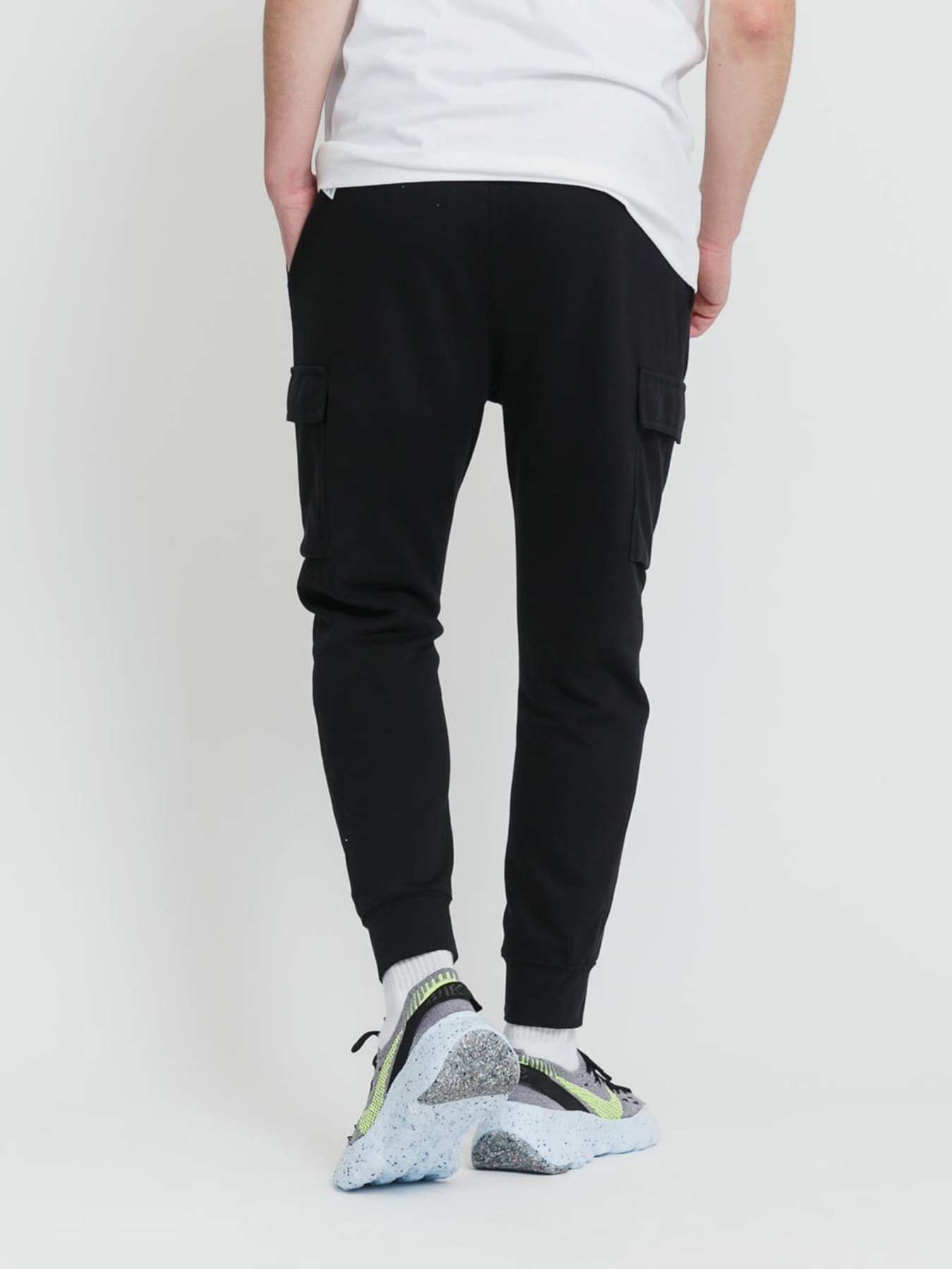 Штаны спортивные NIKE Club FT Cargo Pants модель CZ9954-010 Фото