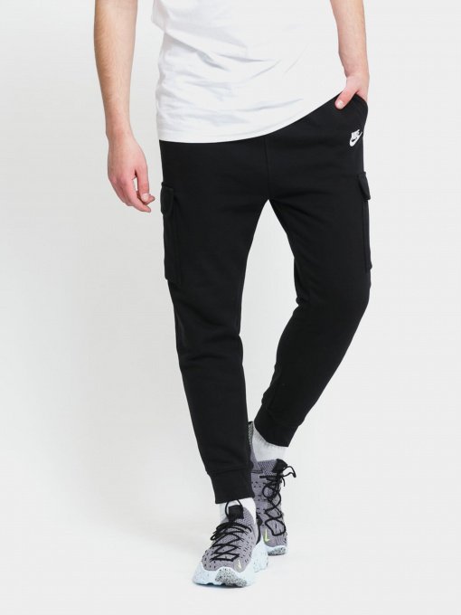 Штаны спортивные NIKE Club FT Cargo Pants модель CZ9954-010 Фото