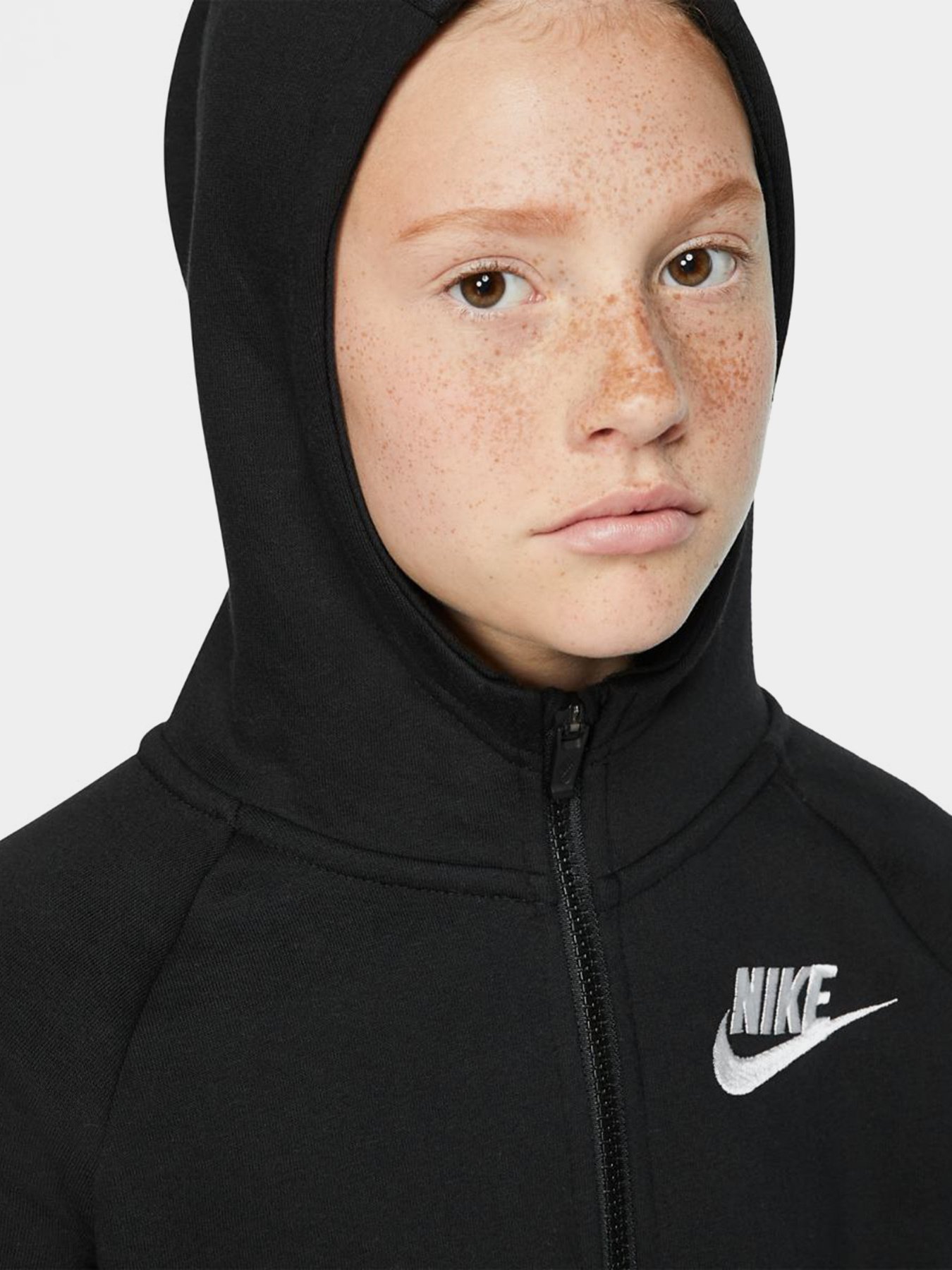 Кофта спортивная NIKE Sportswear Full Zip модель BV2712-010 Фото