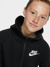 Кофта спортивная NIKE Sportswear Full Zip модель BV2712-010 Фото