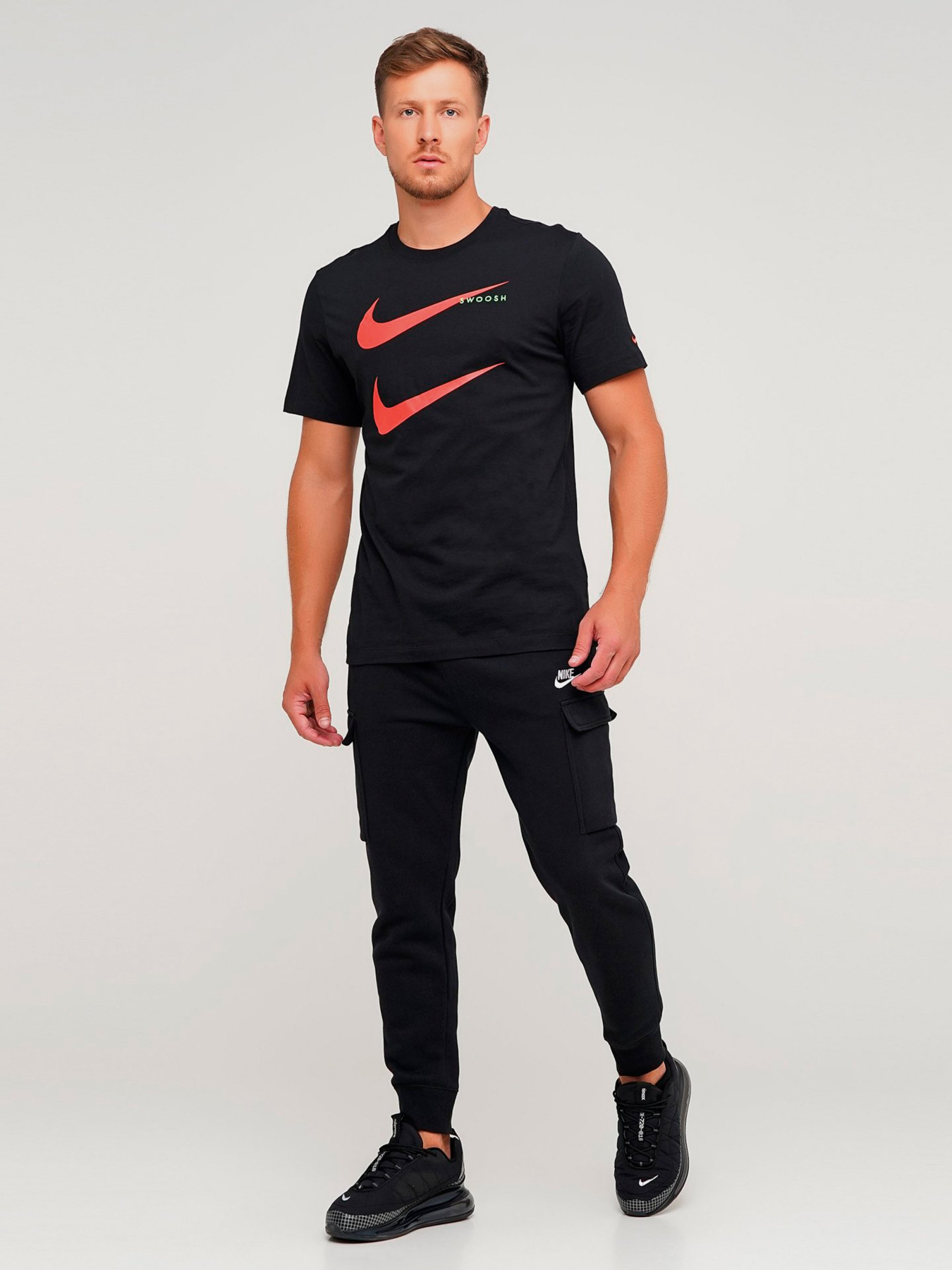 Штаны спортивные NIKE M NSW CLUB PANT CARGO BB модель CD3129-010 Фото