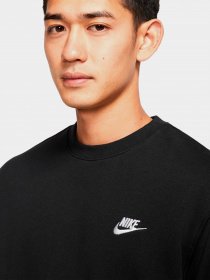 Свитшот NIKE M NSW CLUB CRW FT модель BV2666-010 Фото
