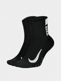 Набор носков NIKE U NK MLTPLIER ANKLE 2PR модель SX7556-010 Фото