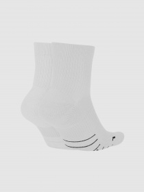 Набір шкарпеток NIKE U NK MLTPLIER ANKLE 2PR модель SX7556-100 Набір шкарпеток NIKE U NK MLTPLIER ANKLE 2PR модель SX7556-100 Фото