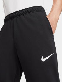 Штаны спортивные NIKE DRI-FIT TAPERED модель CZ6379-010 Фото
