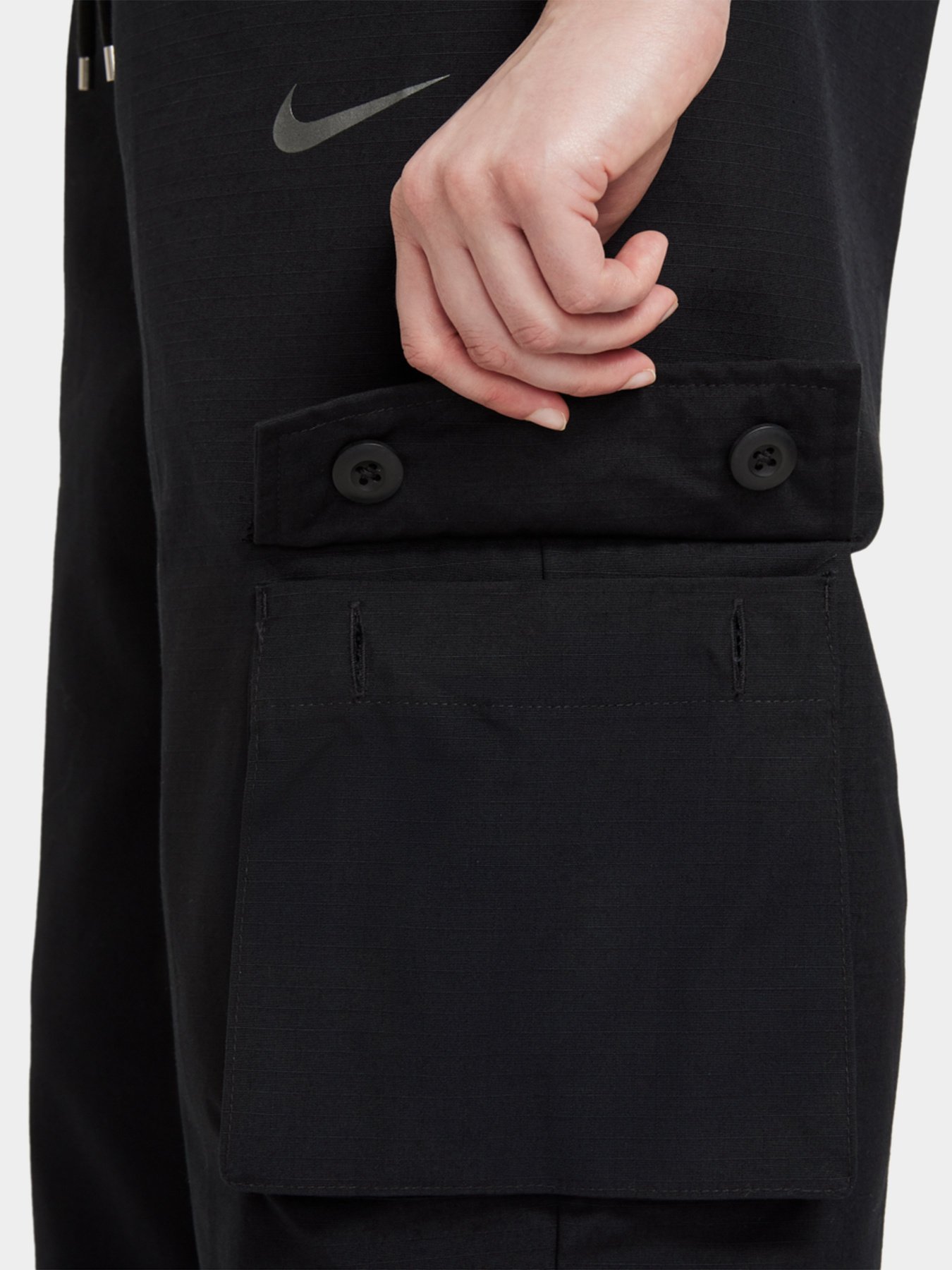 Штаны спортивные NIKE Sportswear Icon Clash модель CZ9330-010 Штаны спортивные NIKE Sportswear Icon Clash модель CZ9330-010 Фото