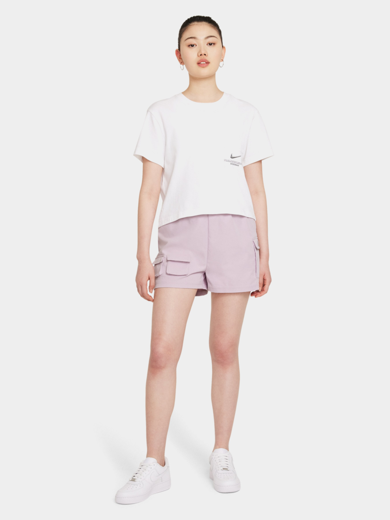 Повседневные шорты NIKE Sportswear Swoosh модель CZ9381-576 Фото