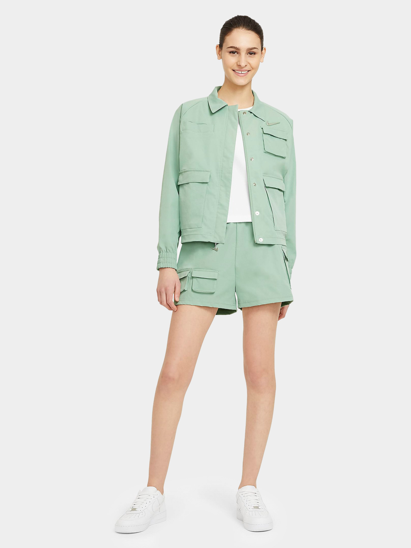 Повсякденні шорти NIKE Sportswear Swoosh модель CZ9381-006 Фото