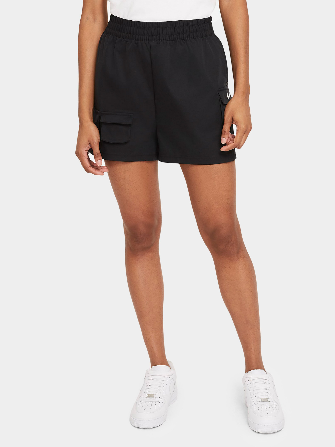 Шорты NIKE Sportswear Swoosh модель CZ9381-010 Фото