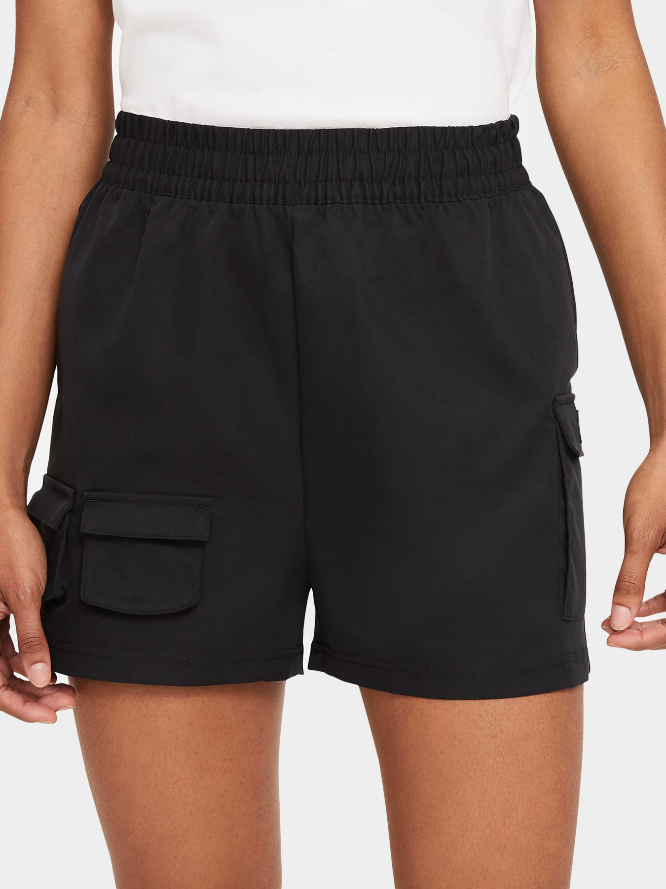 Повседневные шорты NIKE Sportswear Swoosh модель CZ9381-010 Фото