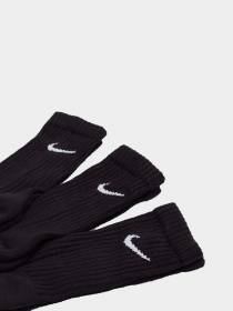 Набір шкарпеток NIKE 3PPK VALUE COTTON модель SX4508-001 Фото